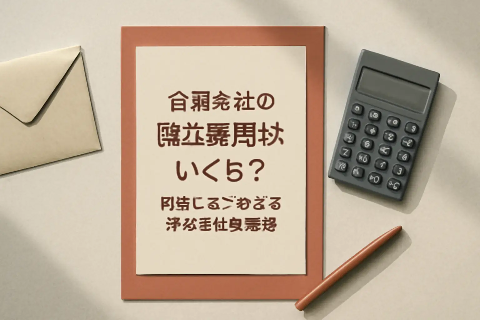合同会社の設立費用はいくら？内訳と安く抑える方法を比較解説